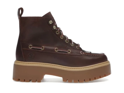 Женские ботинки Timberland Stone Street Kiltie, коричневые
