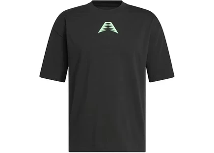 Мужская футболка Adidas AE Believe That, черная/лаймовая