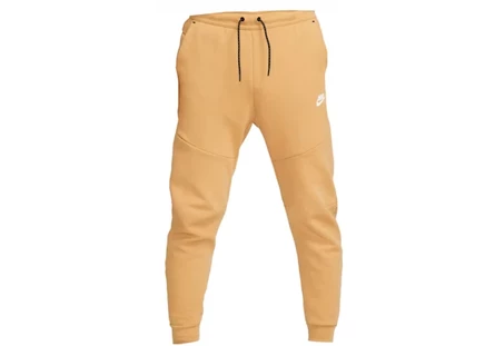Мужские джоггеры Nike Sportswear Tech Fleece, золотисто-айвори
