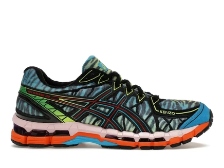 Мужские кроссовки Asics Gel-Kayano 20 KENZO, бирюзово-черные