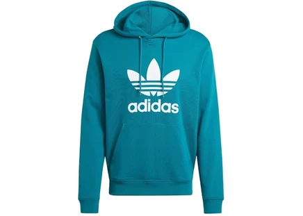 Мужское худи Adidas Adicolor Classics Trefoil, бирюзовое