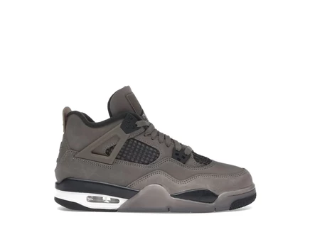 Детские кроссовки Jordan 4 Retro Cave Stone, пепельно‑серые