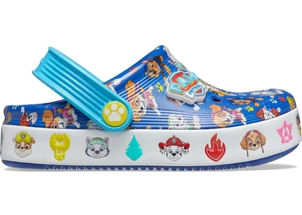 Детские сабо Crocs Off Court Clog Paw Patrol (TD), синие