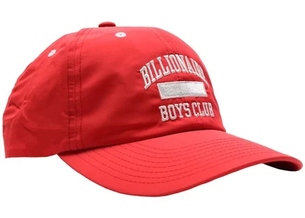 Мужская кепка Billionaire Boys Club No Cap, красная