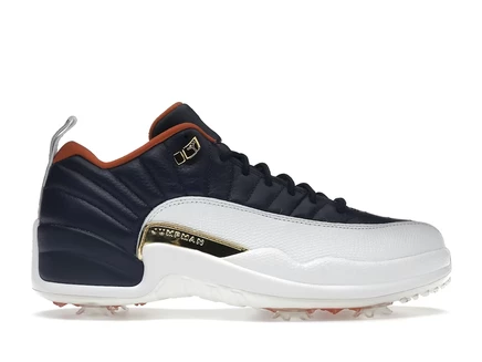 Мужские кроссовки Jordan 12 Retro Low Golf Eastside, синие