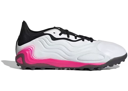 Мужские бутсы Adidas Copa Sense 1 TF, бело-розовые
