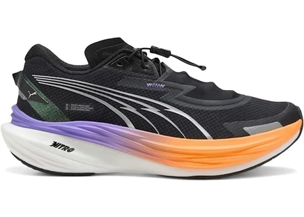 Женские кроссовки Puma Deviate Nitro 3 WTR+, черно-фиолетовые