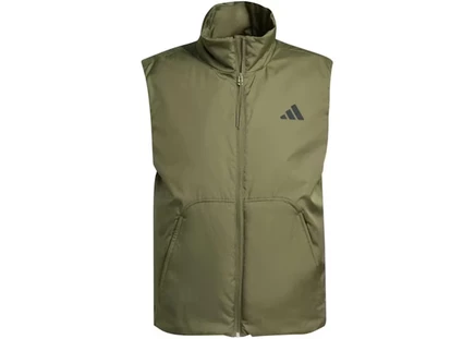 Мужской утепленный жилет Adidas City Tech Climawarm, оливковый