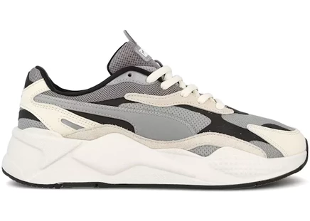 Кроссовки Puma RS-X3 Puzzle, бежево-серо-белые