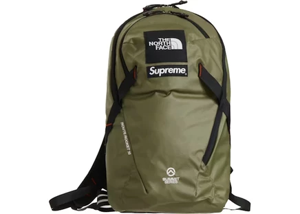 Рюкзак Supreme x The North Face Summit Rocket, оливковый