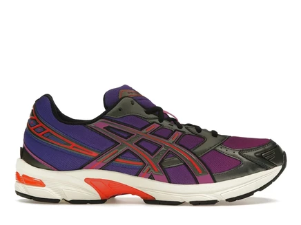 Мужские кроссовки ASICS Gel-1130 Kith Marvel Villains Magneto, фиолетово-черно-красно-кремовые