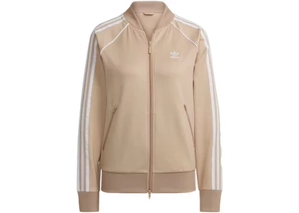Женская куртка adidas primeblue sst, бежевая