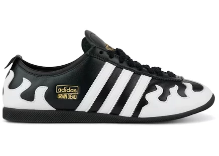 Мужские кроссовки Adidas Japan Brain Dead x Brody King, черно-белые