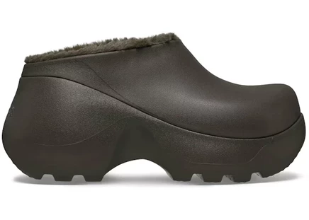 Мужские кроксы Crocs EXP Hydra Clog с подкладкой, эспрессо