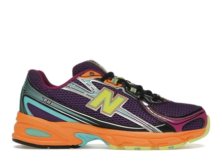 Мужские кроссовки New Balance 740v2 Concord Grape, фиолетово-оранжевые