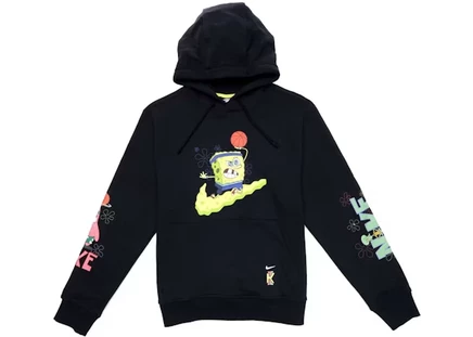 Мужское худи Nike Kyrie x Spongebob Dri-Fit, черное