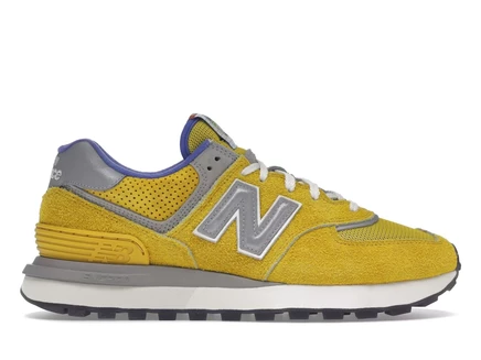 Мужские кроссовки New Balance 574 Legacy Bodega Arrival, лимонно-голубые