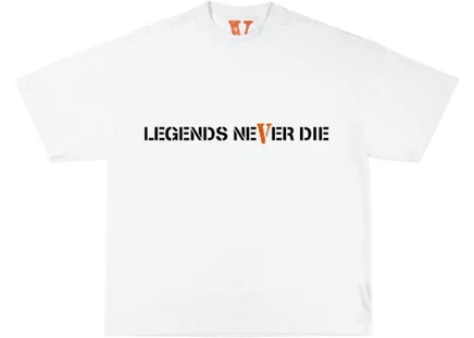 Мужская футболка Juice Wrld x VLONE LND 999, белая