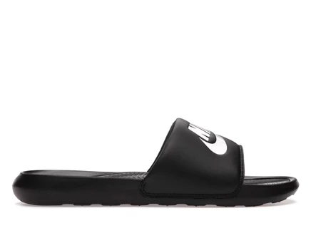 Мужские слайды Nike Victori One Slide, черно-белые