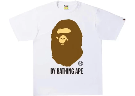 Мужская футболка bape by bathing ape, белая