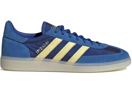 Мужские кроссовки Adidas Handball Spezial, сине-желто-белые
