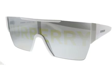 Мужские солнцезащитные очки Burberry BE_4291_3007/H прямоугольные, белые