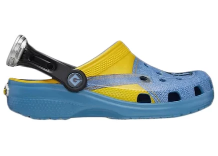 Детские кроксы Crocs Classic Clog Minions, черные