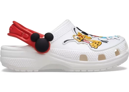 Детские сабо Crocs Disney Mickey, белые/разноцветные