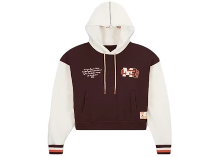 Женская худи Jordan x Maison Chateau Rouge, коричневая