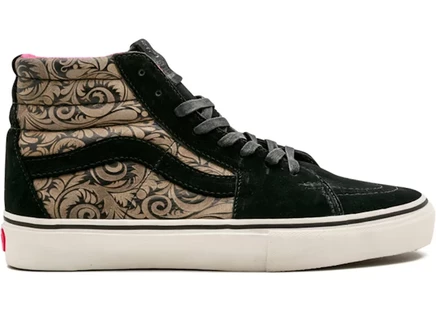 Мужские кеды Vans Sk8-Hi Concepts Combat Zone, черные