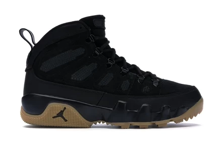 Мужские ботинки Jordan 9 Boot, черно-коричневые