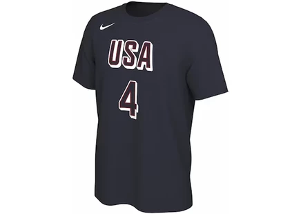 Мужская футболка Nike Stephen Curry USA Basketball, темно-синяя