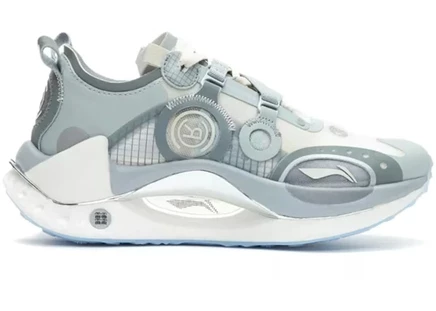 Мужские кроссовки Li-Ning Jueying CRC Boom, серебристые