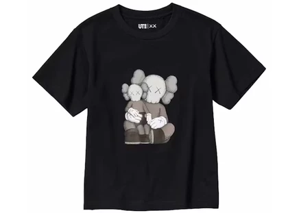 Детская футболка KAWS x Uniqlo UT, черная
