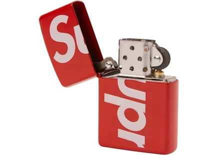 Зажигалка Zippo Supreme Logo, красная