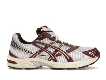 Мужские кроссовки Asics Gel-1130, бело-бордовые