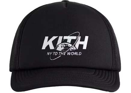 Мужская тракер-кепка Kith Nolan NY to the World, черная