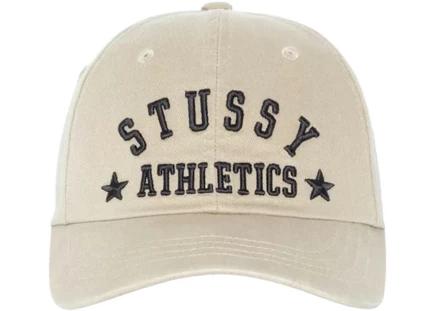 Унисекс кепка Stussy Low Profile Athletics Strapback, хаки