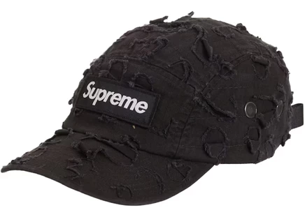 Унисекс кепка Supreme Griffin Camp, черная