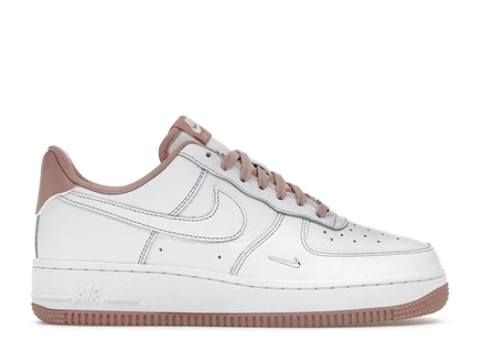 Женские кроссовки Nike Air Force 1 Mini Jewel, бело-розовые