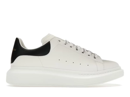 Мужские кроссовки Alexander McQueen Oversized, бело-черные