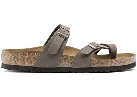 Мужские сандалии Birkenstock Mayari из Birkibuc, мокко