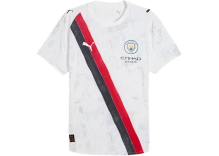 Мужская футболка Puma KidSuper Man City, бело-черная