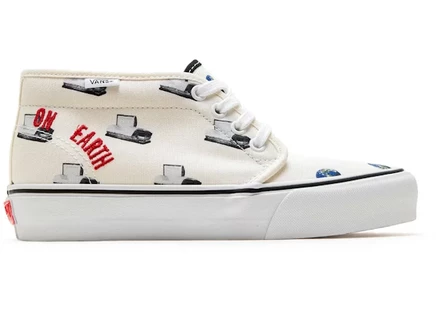 Мужские кеды Vans Vault Chukka LX, белые