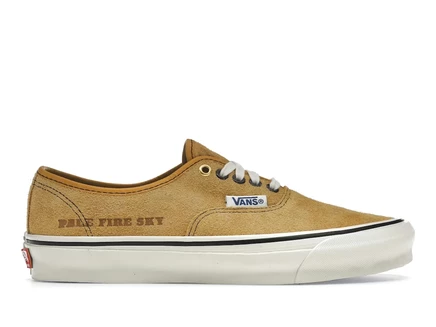 Мужские кроссовки Vans OG Authentic SP, замшевые, золотистые