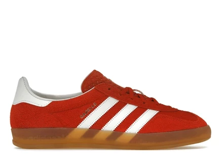 Женские кроссовки Adidas Gazelle Indoor, ярко-оранжевые