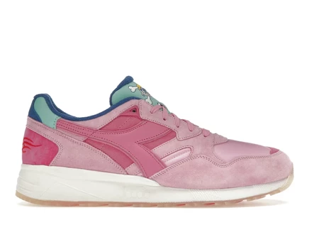 Мужские кроссовки Diadora N9002 Iuter Spectrum, розово-голубые
