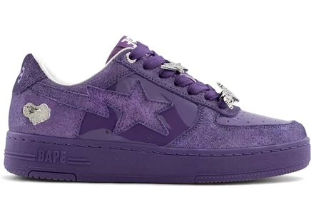 Женские кроссовки Bape Bape Sta #1, фиолетовые