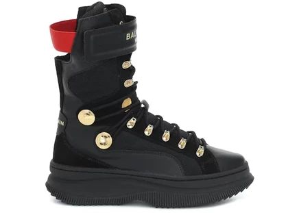 Женские ботинки Puma x Balmain Deva, чёрные