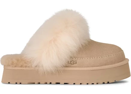 Женские тапочки Ugg Disquette Chalet, песочные